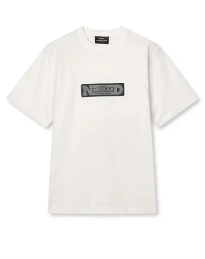 Mads Nørgaard - Print Frode T-shirt - White